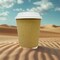 Compostable Ripple Paper Cups (100 Pack) With Lids – Biodegradable Paper Cups, Non-Toxic Disposable Cups For Hot Drinks, To-Go Coffee Cups, Eco-Friendly